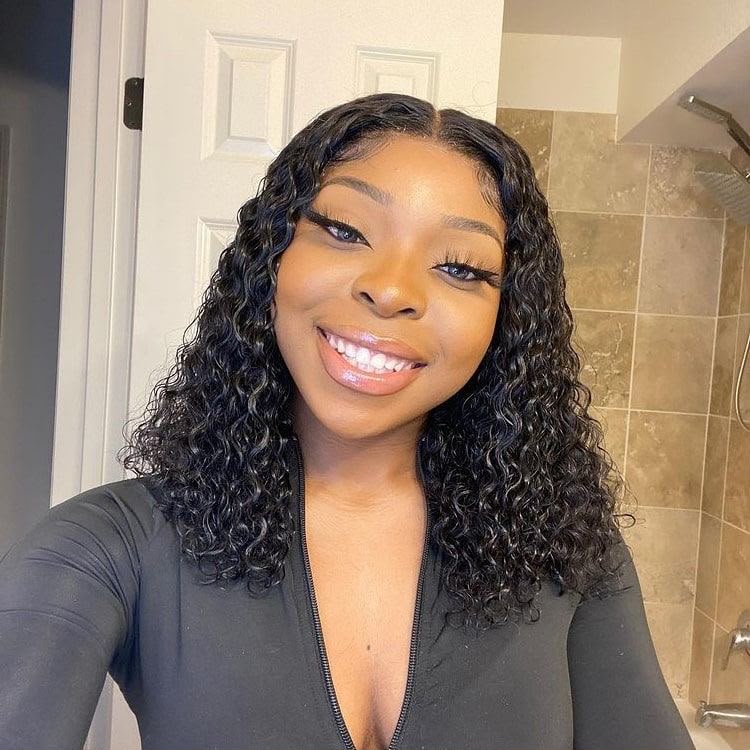 AMÉRA™ 4×4 DD Water Wave Closure Wig