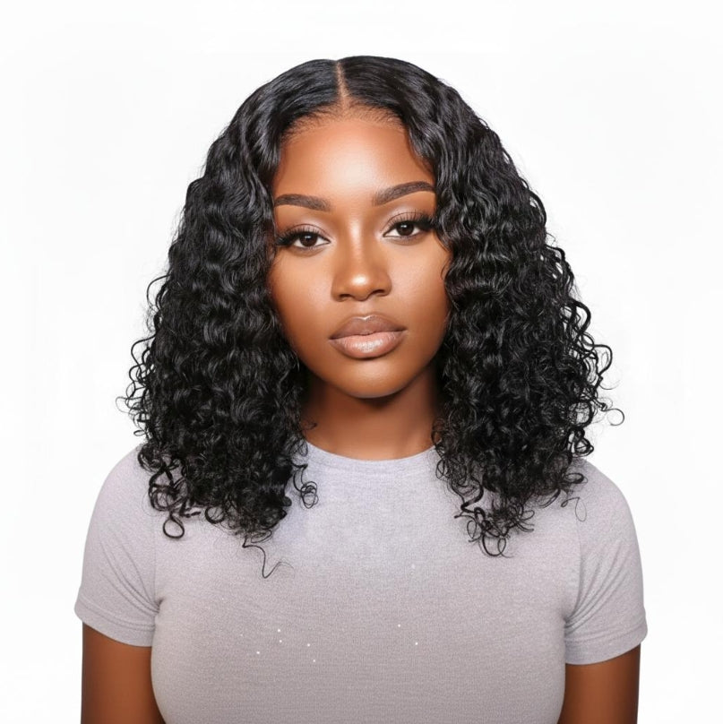 AMÉRA™ 4×4 DD Water Wave Closure Wig