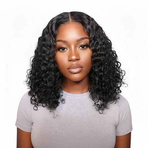 AMÉRA™ 4×4 DD Water Wave Closure Wig