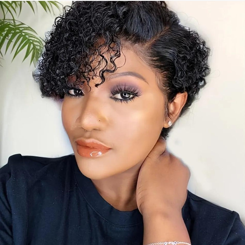 AMÉRA™ Jessy Short Curly 13×4 Frontal Weave