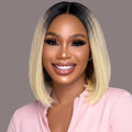 AMÉRA™ 4/613 Blonde Straight Bob 13×4 Frontal Wig