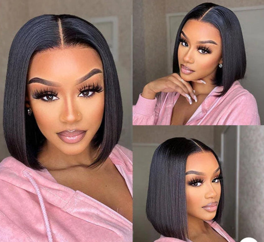 AMÉRA™ Kim K Sleek Bob 6×2 SDD Glueless Wig